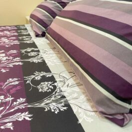 Premium King Cotton Bed Sheet Set 3 Pcs (Design BZF – 519)