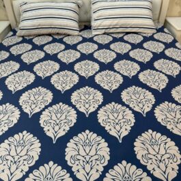 Premium King Cotton Bed Sheet Set 3 Pcs (Design BZF – 516)