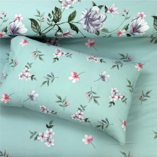 Gul Ahmed - King Cotton Bed Sheet Set 3 Pcs (Design BZF - 533) - Image 5