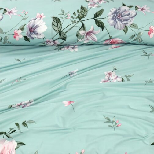 Gul Ahmed - King Cotton Bed Sheet Set 3 Pcs (Design BZF - 533) - Image 4