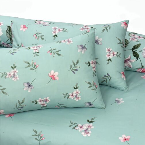Gul Ahmed - King Cotton Bed Sheet Set 3 Pcs (Design BZF - 533) - Image 3