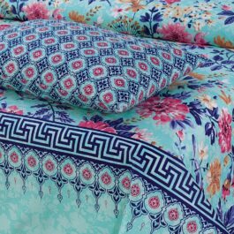 Premium King Cotton Bed Sheet Set 3 Pcs (Design BZF – 522)