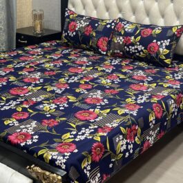 Crystal Cotton (Cotton Satin) – Bedsheet Set [Design BS-3705]