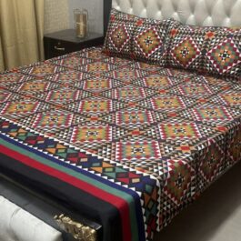 Crystal Cotton (Cotton Satin) – Bedsheet Set [Design BS-3706]
