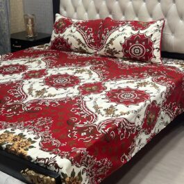 Crystal Cotton (Cotton Satin) – Bedsheet Set [Design BS-3707]