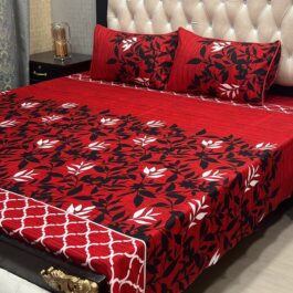 Crystal Cotton (Cotton Satin) – Bedsheet Set [Design BS-3710]