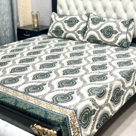 Crystal Cotton (Cotton Satin) – Bedsheet Set [Design BS-3711]