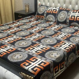 Crystal Cotton (Cotton Satin) – Bedsheet Set [Design BS-3715]