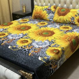 Crystal Cotton (Cotton Satin) – Bedsheet Set [Design BS-3721]