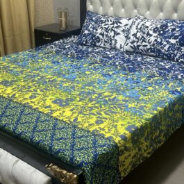 Crystal Cotton (Cotton Satin) – Bedsheet Set [Design BS-3727]