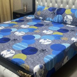 Crystal Cotton (Cotton Satin) – Bedsheet Set [Design BS-3728]