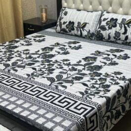 Crystal Cotton (Cotton Satin) – Bedsheet Set [Design BS-3738]