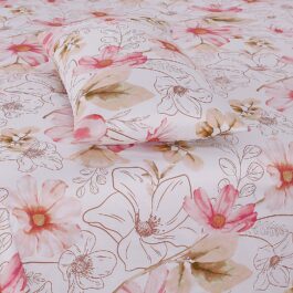 Premium King Cotton Bed Sheet Set 3 Pcs (Design BZF – 559)