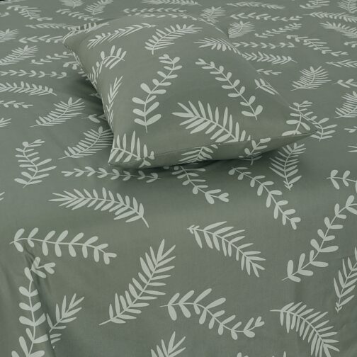 Premium King Cotton Bed Sheet Set 3 Pcs (Design BZF - 557) - Image 2