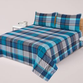 Premium King Cotton Bed Sheet Set 3 Pcs (Design BZF – 554)