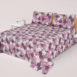 Premium King Cotton Bed Sheet Set 3 Pcs (Design BZF – 553)
