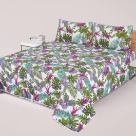 Premium King Cotton Bed Sheet Set 3 Pcs (Design BZF – 551)