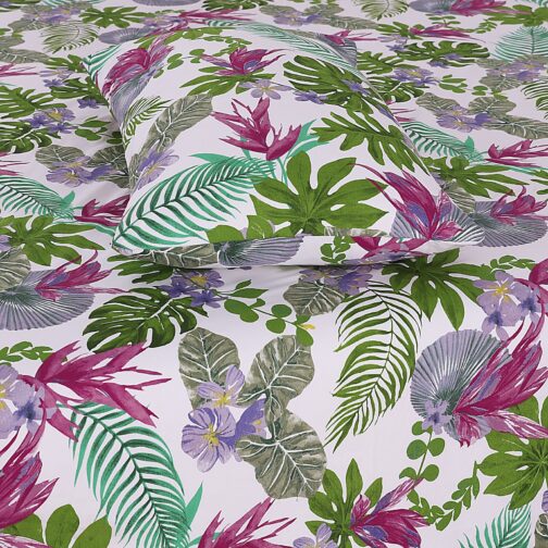 Premium King Cotton Bed Sheet Set 3 Pcs (Design BZF - 551) - Image 2