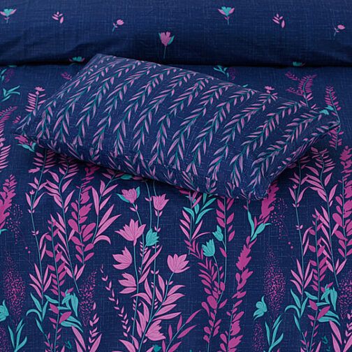 Premium King Cotton Bed Sheet Set 3 Pcs (Design BZF - 584) - Image 2