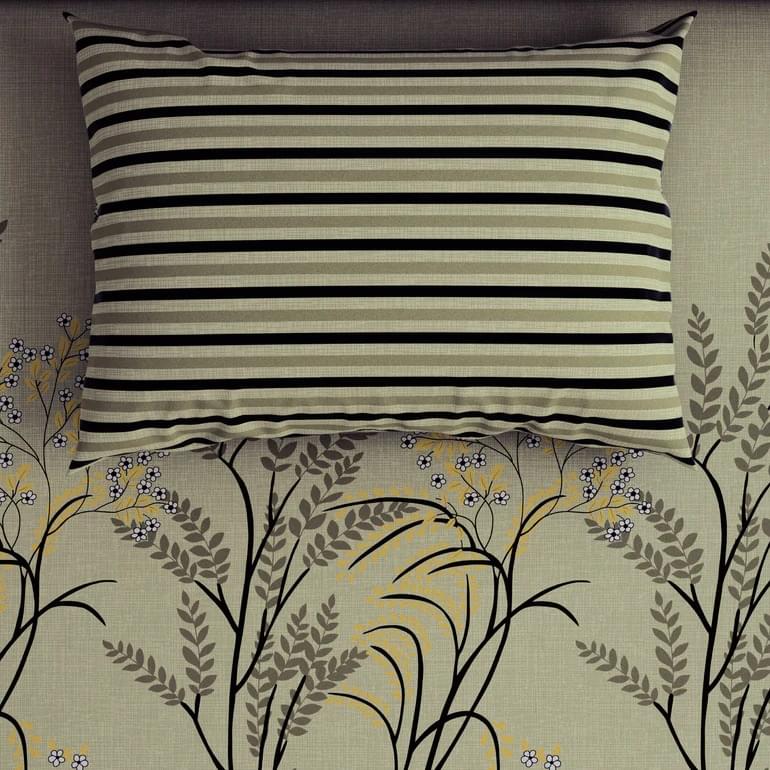 Gul Ahmed - King Cotton Bed Sheet Set 3 Pcs (Design BZF - 385) - Image 2